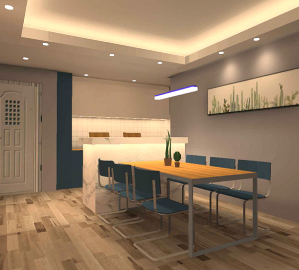 Led light design for living room deals