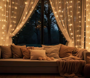 Customize Your Ambiance Yeelight Curtain Lights for Indoors & Outdoors