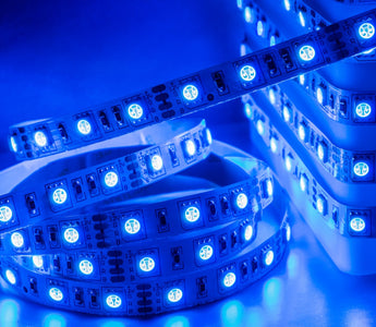 What is the LED light strip, and where is it generally used?