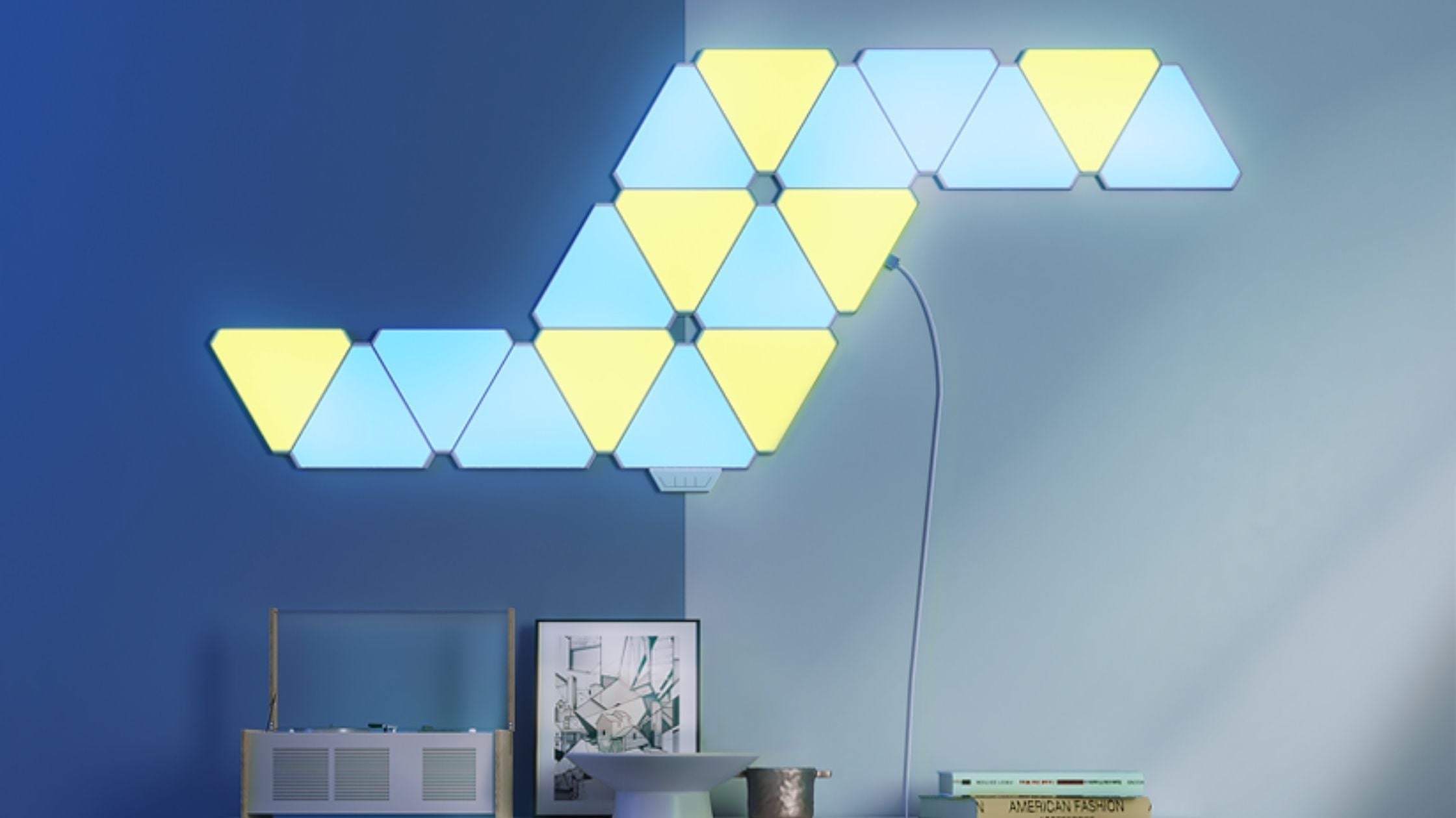 Triangle Led Lights Architecture