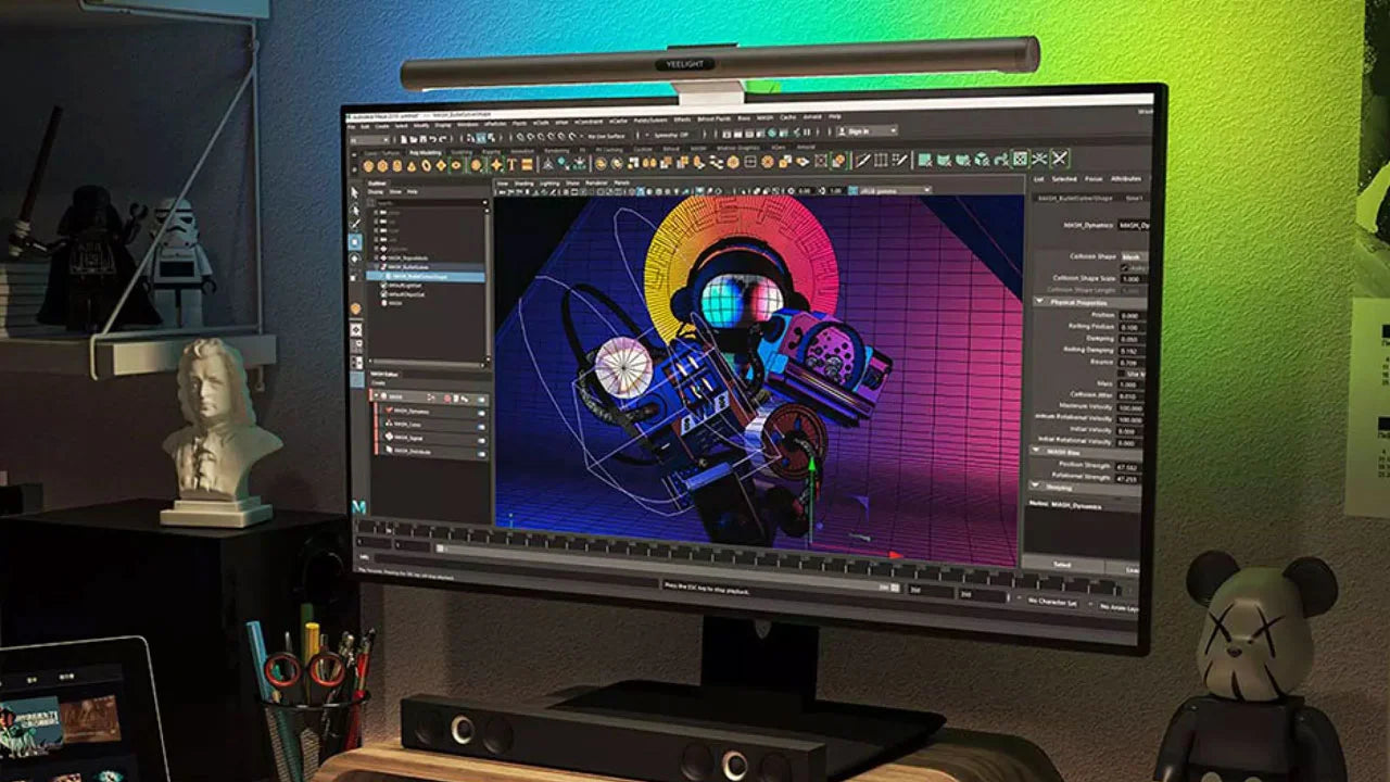 NEW YEELIGHT SMART LED MONITOR LIGHT BAR PRO HELPS REDUCE EYE STRAIN