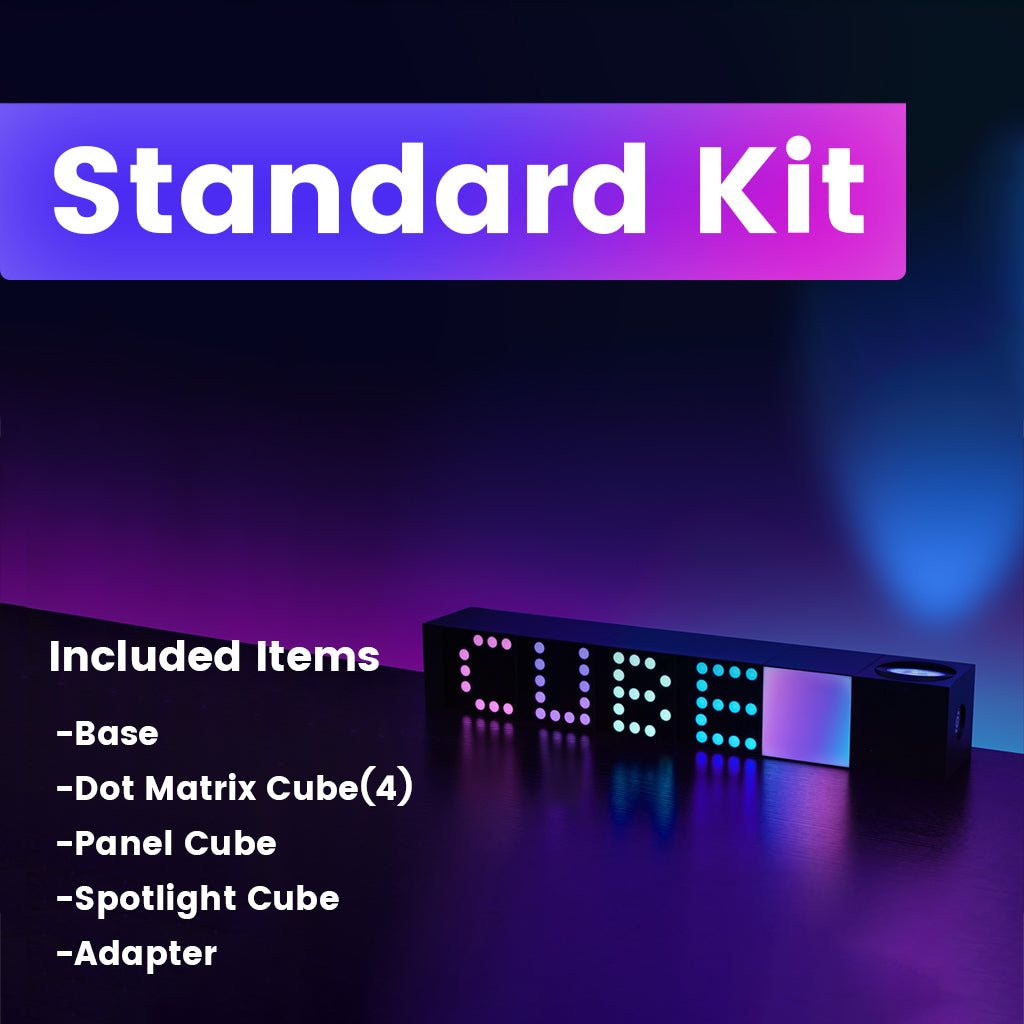 iCubeSmart Kit de cube LED 3D projet de soudure bricolage 8x8x8 cube lumineux LED kits électroniques bricolage kit d'apprentissage de soudure programmable (3D8S-BLUE iCubeSmart Kit de cube LED 3D projet de soudure bricolage 8x8x8 cube lumineux LED kits électroniques bricolage kit d'apprentissage de soudure programmable (3D8S-BLUE