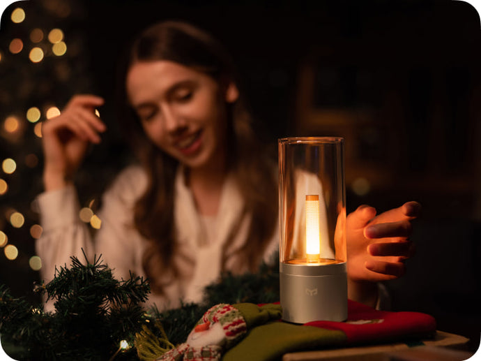 Gadgetoo Yeelight Candela Lamp Rechargeable Ambience Night Light Gadgetoo Yeelight Candela Lamp Rechargeable Ambience Night Light